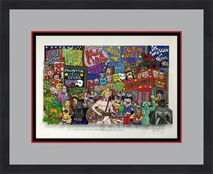John Suchy The Stars Come Out Times Square L/ED Signed 3D POP ART Custom Framed - Picture 1 of 1