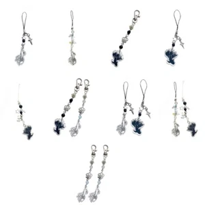 Fashionable Acrylics Fish Bead Crosses Phone Chain Key Holder Stylish Outfits - Zdjęcie 1 z 17