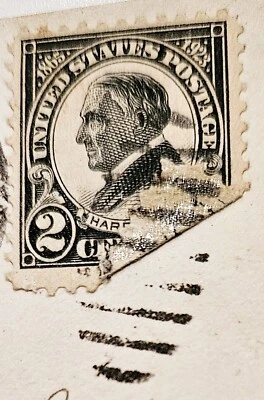 EFO USA 610 ON COVER CANCELLED ON BOTH FRONT AND BACK OF STAMP!!! - Image 1 of 2