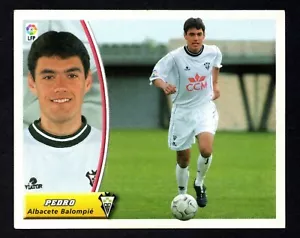 PEDRO ALBACETE BALOMPIE 2003-04 CROMO PANINI LA LIGA ESTE 03/04 DESGASTE - Imagen 1 de 2