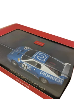 Ferrari BB512 #71 Le Mans 1982 1/43 Scale  IXO Model Car (FER006) - Image 1 of 4