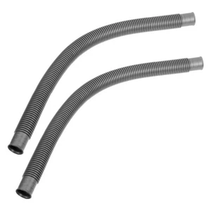 2Pcs Waste Pipe Connector Flexible Drain Tube for Kitchen Sink Overflow Pipe - Picture 1 of 12