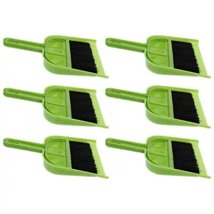 6 Sets Cleaning Brush Small Broom with Dustpan Brushes for Household Child - Picture 1 of 12