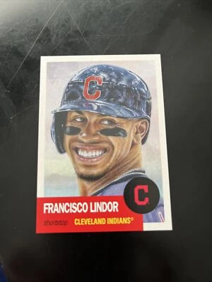 2018 Topps Living Set - #61 Francisco Lindor  /6714 - Image 1 of 4