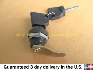 JCB BACKHOE - GRILL LOCK WITH 2 KEYS (PART NO. 162/03434 333/C3143 334/Y6285) - Picture 1 of 7