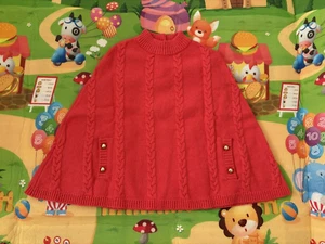 Janie and Jack Red Cape for Girls, Size 10 - Picture 1 of 2
