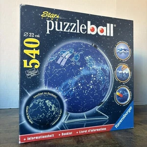2008 Ravensburger Star Line 540 Piece Puzzle Ball - Complete Globe Shaped 3D - Picture 1 of 13