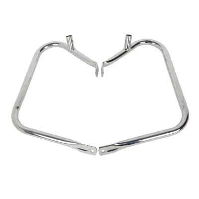 Chrome Saddlebag Guard Bracket Fit For Harley Touring Electra Glide 1997-2013 US - Image 1 of 4