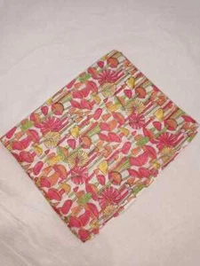 Indian Handmade Floral Hand Block Print Running Cotton Voile Fabric By The Yard - Picture 1 of 7