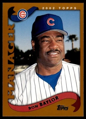 2002 Topps #280 Don Baylor - Chicago Cubs - Image 1 of 2