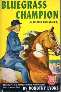 Bluegrass Champion Harlekin Hullabaloo berühmte Pferdegeschichte Mädchen, das ihn trainierte - Bild 1 von 2