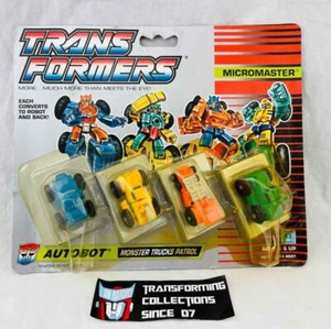 Transformers Original G1 1990 Micromaster Monster Truck Patrol MOSC Sealed - Picture 1 of 2