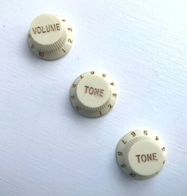 Cream Volume Ton Knöpfe - wählen Sie für Tele, Strat, Les Paul E-Gitarren