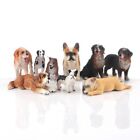 Simulated PVC Made Dog Figurine Toy Present Funny Collectible Gift