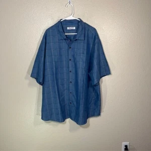 Tommy Bahama The Coconut Point Shirt Mens 2XLB Button Up Hawaiian Blue - Picture 1 of 5