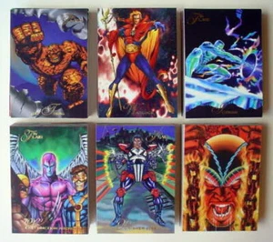 1994 Flair Marvel Universe Comic Cards NEAR Complete Base Set 150 NM Spider Man - Picture 1 of 12