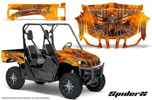 YAMAHA RHINO 450/660/700 UTV GRAPHICS KIT DECALS CREATORX SPIDERX ORARGE - Bild 1 von 1