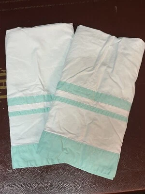 Pottery Barn PB Teen Suite 2 fundas estándar de algodón orgánico Foto 1 de 4