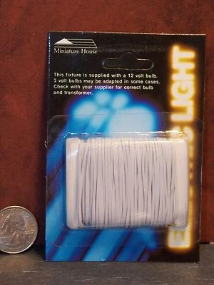 Кукольный домик миниатюрный электрический 2 прядь провода 50 футов 1:12 масштаб C95 Dollys галерея - Изображение 1 из 2