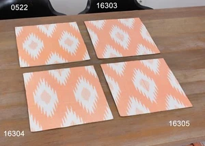 Ikat Pillow Cover Uzbek SET of 4 pcs 13.98"x14.17" Brand New Fast Shipment 05522 - Picture 1 of 12