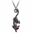 Alchemy Gothic Cat Sith Unisex Pendant Necklace • Local Stock • Gothic