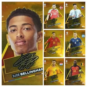 Topps UEFA EURO EM 2024 - Złote naklejki SP i SP podpisane - Zdjęcie 1 z 67