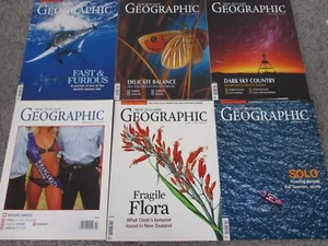 New Zealand Geographic Magazine Bundle x 6 - Picture 1 of 10
