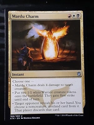 Mardu Charm , Khans of Tarkir , NM , MTG , FREE SHIPPING - Image 1 of 2