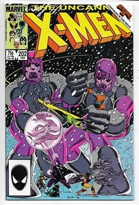 Uncanny X-Men (Vol 1) #202 - VF/NM - Secret Wars II / Direct - Picture 1 of 1