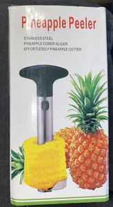 Pineapple Corer Slicer Cutter Peeler Stainless Steel Kitchen Easy Gadget New - Picture 1 of 3
