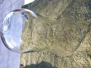 LARGE Bell shaped flared glass shade cover - Picture 1 of 4