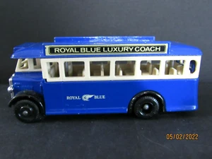 ROYAL BLUE LUXURY COACH BUS DAYS GONE LLEDO DIECAST CAR - Picture 1 of 7