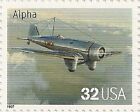 US 3142e Classic American Aircraft Alpha 32c single MNH 1997
