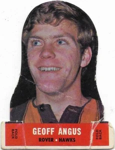 1969 Scanlens Die Cut Hawthorn - Geoff ANGUS :: - Picture 1 of 2