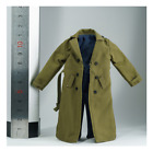 Vêtements soldats masculins échelle 1/12 accessoires manteau noir trench-coat 4 couleurs