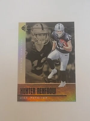 2019 Panini Illusions Football Hunter Renfrow Rookie Card Raiders  - Image 1 of 4