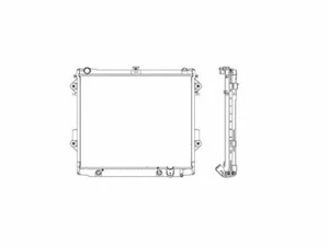 Action Crash Radiator fits Lexus LX570 2010-2011, 2013-2018 32PRYZ - Picture 1 of 1