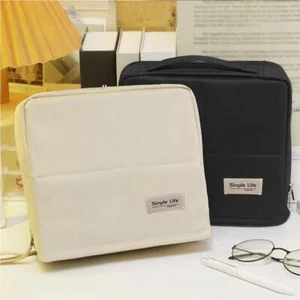 Doresty Makeup Bag, Standing Waterproof Spacious Vertical Bag Up Organizer H3J4 - Picture 1 of 23