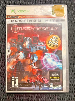 MechAssault (Microsoft Xbox, 2002) Platinum Hits Edition - CIB  - Image 1 of 2