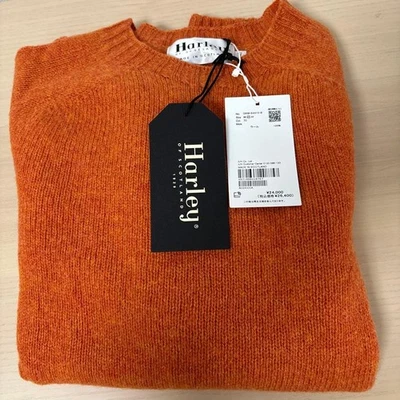 Suéter de Lana Harley of Scotland Naranja Talla 40 Nuevo con Etiquetas Foto 1 de 3