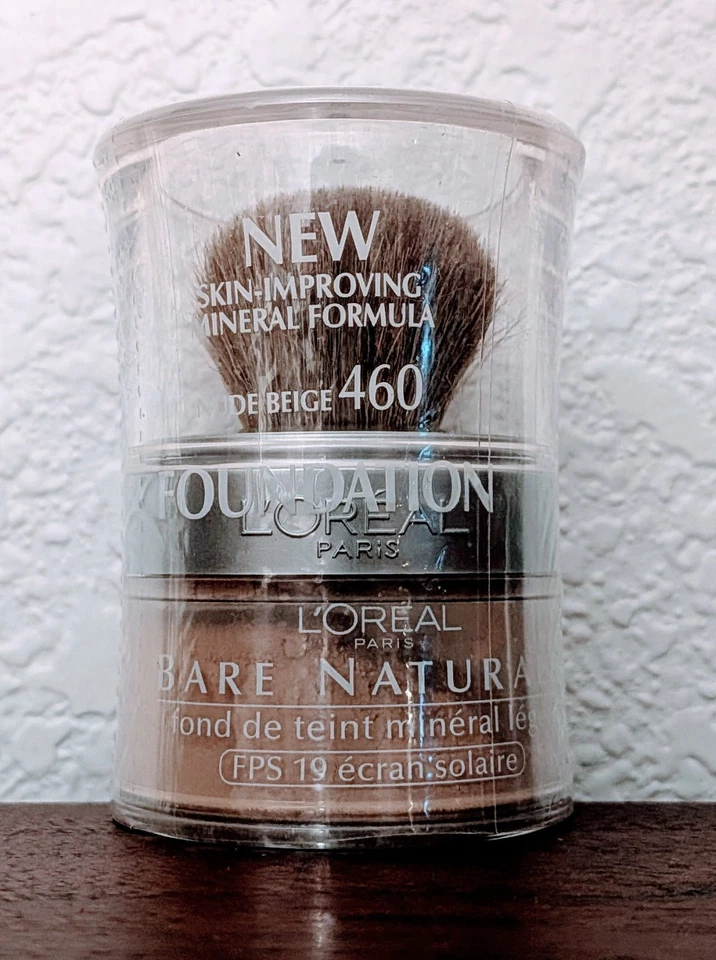 L'Oreal Paris Bare Naturale Gentle Mineral Makeup, Light Ivory 458, SPF 19 - Image 1 of 1