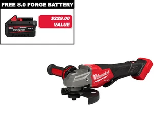 Milwaukee 3670-20x8 M18 FUEL 4-1/2"-6" Grinder Paddle Switch w/ 8AH Battery - Bild 1 von 12