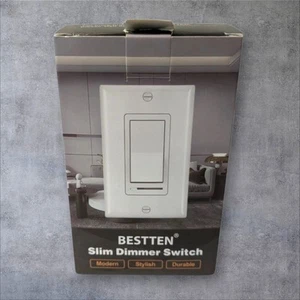 BESTTEN Interruttore Luce Dimmer, Controllo Universale, Monopolare o 3 Vie. Bid-1 - Foto 1 di 7