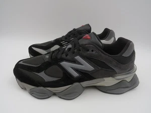 Zapato para correr New Balance 9060 para hombre negro gris U9060BLK para hombre talla 9 NUEVO - Imagen 1 de 8