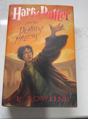 Harry Potter And The Deathly Hallows Hardcover 1st Print *759 Error* EX/NM Foto 1 de 4