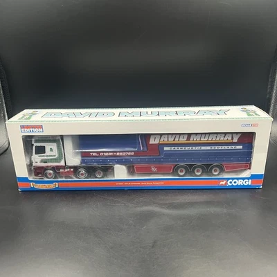 Corgi CC13229 DAF XF Curtainside - David Murray Transport Lorry Truck BOXED VGC - Image 1 of 4