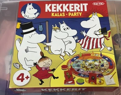 Настольная игра муми-тролли Финляндия Kekkerit Kalas вечеринка от 4 лет и старше. Семейная игра - Изображение 1 из 4