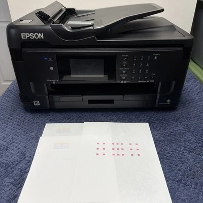 Epson WorkForce WF-7710 All-in-One Inkjet Printer  WiFi TESTED Solid Workhorse - Image 1 of 4