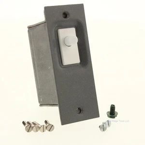 Edward Canopy Door Frame Jamb Light Switch Pressure Push Button Plunger 6A 502A - Picture 1 of 5