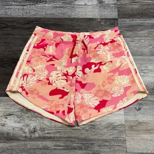 NWT Adidas Trefoil Good Vibes Only Pink Youth Girls 14-15 XL Tropical Shorts - Picture 1 of 12